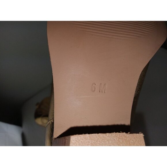 Coconuts By Matisse Agency Gold Tall Western Cowboy Boots Women's Size 6M - Picture 9 of 12